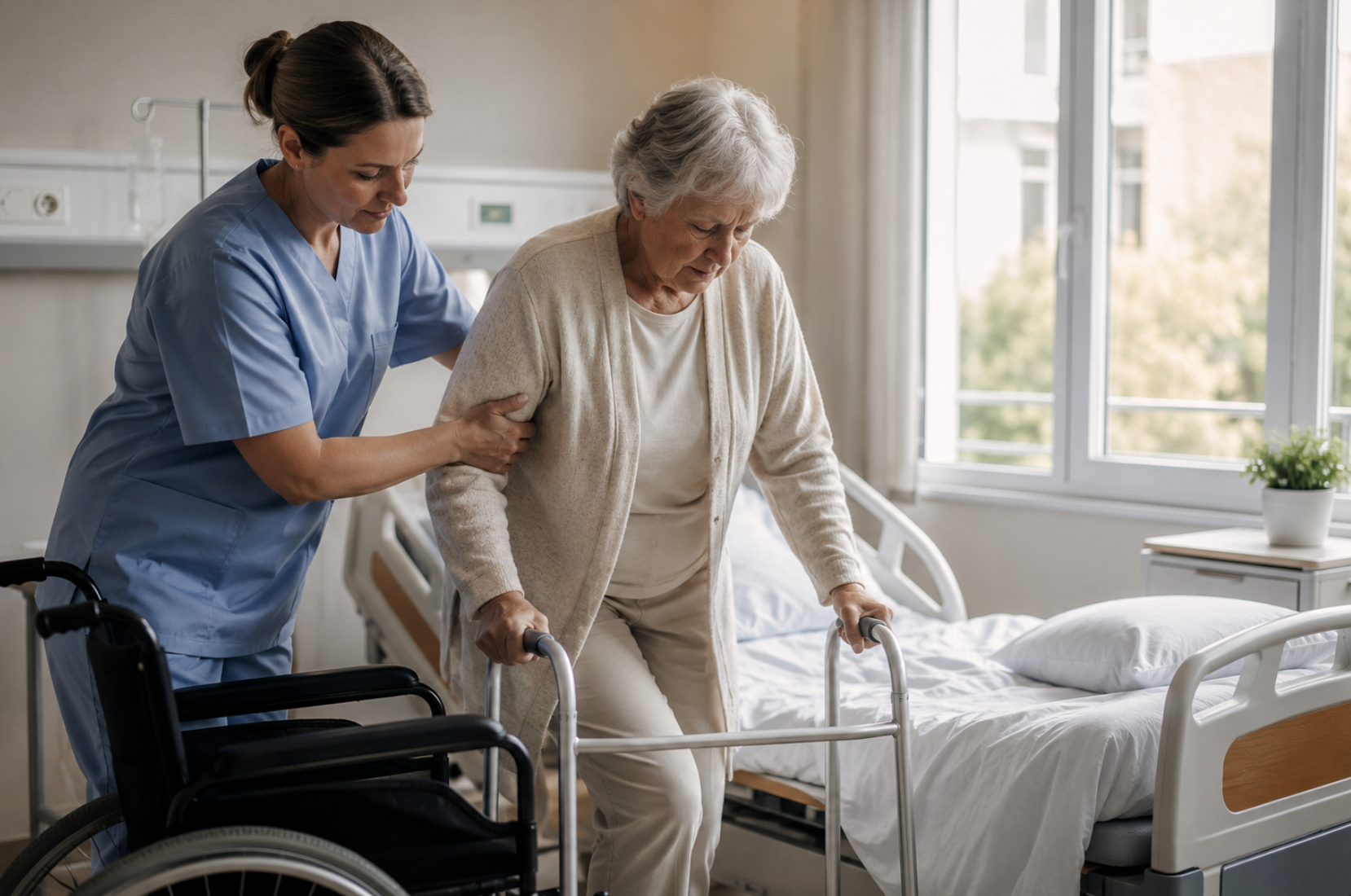 Sortie d’hôpital : que faire si le retour à domicile est impossible pour une personne âgée ?